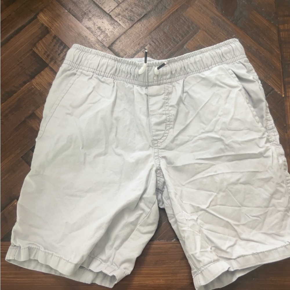 Cat & Jack Gray Elastic Waist Shorts